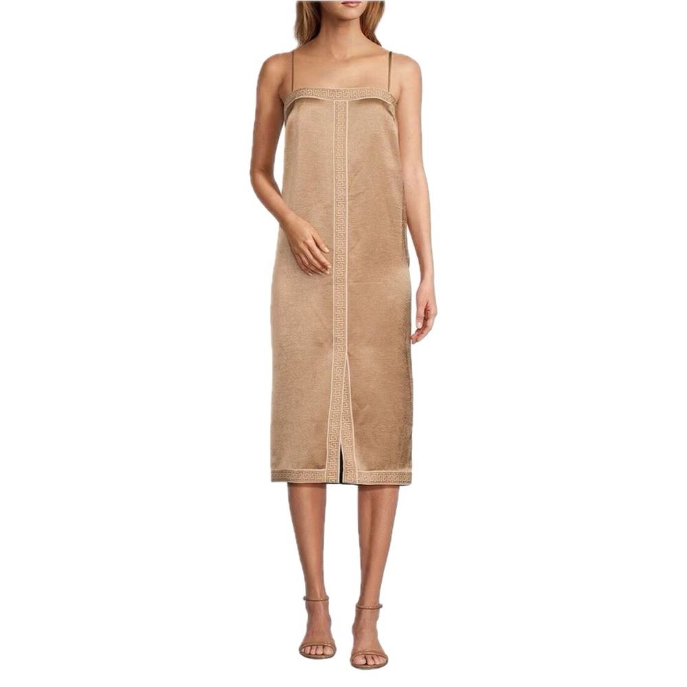 ANTONIO MELANI Tan Midi Dress